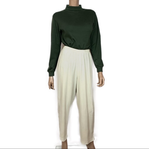 Leslie Fay Pants - Leslie Fay High Rise Pull On Dress Pants